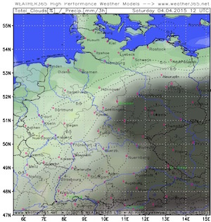 Karsamstag Wolken 