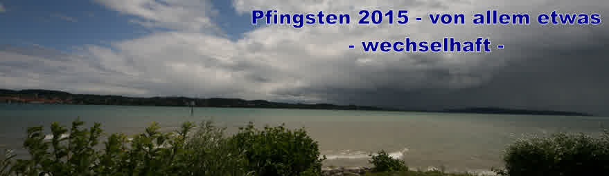 Pfingstwetter 