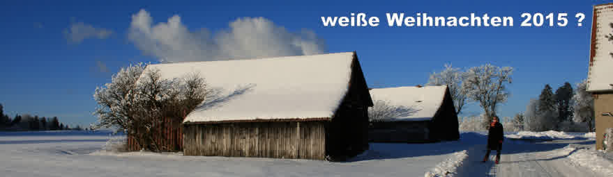 weisse Weihnachten 2015 ? 